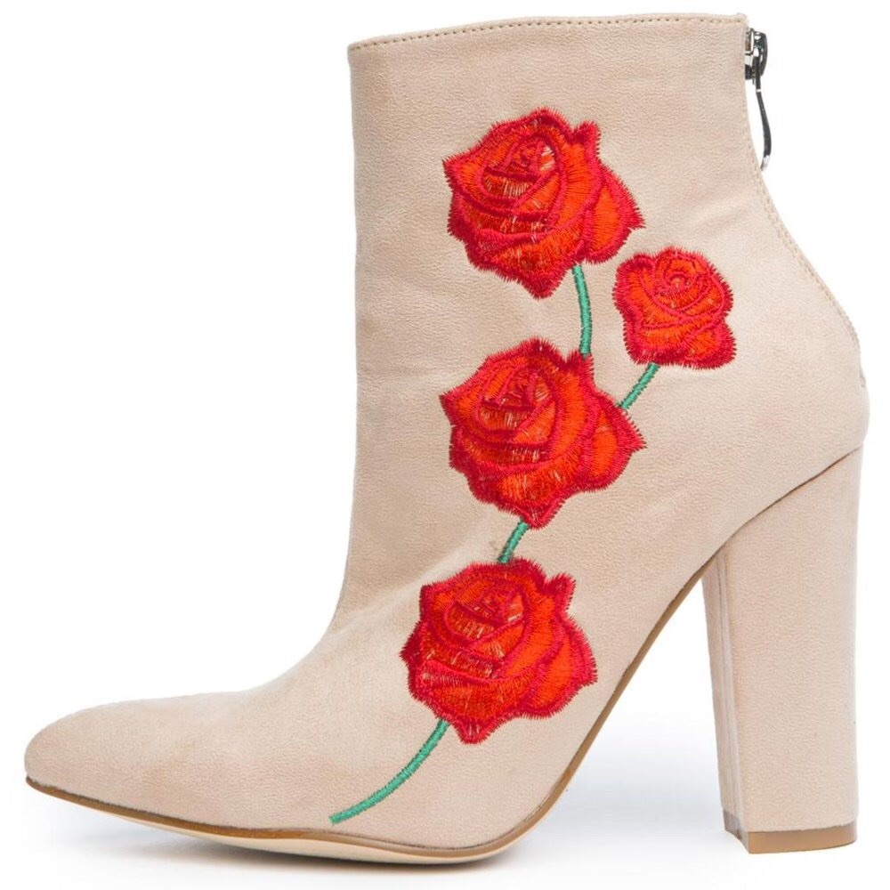 ZOYA Rose Booties (Nude)